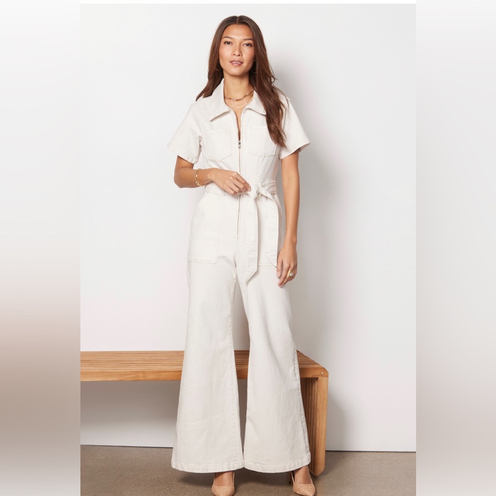 NWT Good American women’s white Jumpsuit- bridal suit-size xs-Fast delivery
